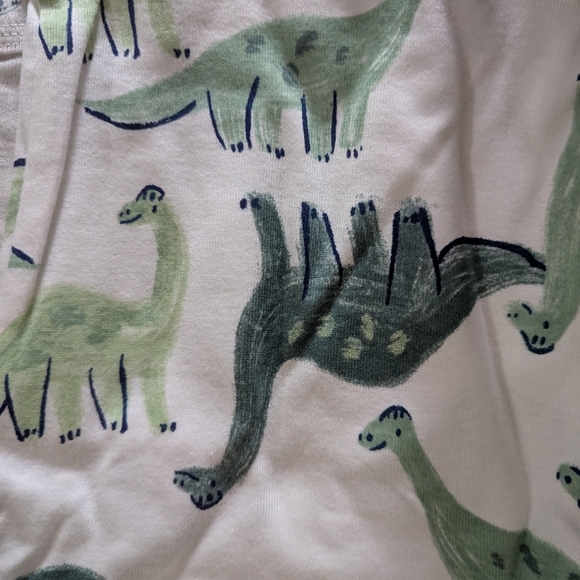 Onesies Dinosaur Print 2 Sets Of 3 - Picture 6 of 10